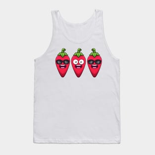 Happy And Cool Peppers Tank Top